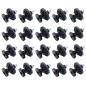Preview: 20x Türverkleidung Befestigung Clips kompatibel VW 6Q0868243 Golf, Polo, etc.
