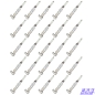 Preview: 25x Kontakt Molex Stift 39-00-0040. 39-00-0041 Mini-Fit Jr. AWG18-24 Crimp Pin