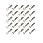Preview: 25x MQS Quadlock Buchse Stecker Crimp Kontakt 0,50²-0,75² gedichtet passt zu VW