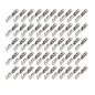 Preview: 50x MQS Quadlok Buchse Stecker Crimp Kontakt PIN 0,50mm² - 0,75mm² Fakra MOST