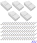 Preview: 5x Set 16-pol Stecker Molex Mini-Fit Jr Buchse 39-01-2165, 5557-16-R, 39-00-0038