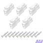 Preview: 5x Set 2-pol Stecker Molex Mini-Fit Jr. Buchse 39-01-2025, 5557-02-R, 39-00-0038