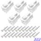 Preview: 5x Set 4-pol Stecker Molex Mini-Fit Jr. Buchse 39-01-2045, 5557-04-R, 39-00-0038