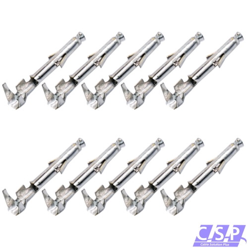 10x Kontakt Crimp Buchse der Serie Mini-Universal-MATE-N-LOK 0,30mm²-0,89mm² Pin