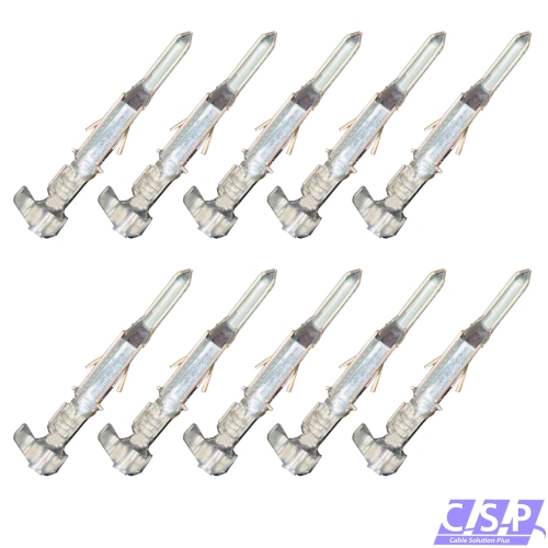 10x Kontakt Molex Stift 39-00-0040. 39-00-0041 Mini-Fit Jr. AWG18-24 Crimp Pin