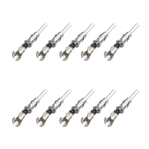 10x Kontakt f. Rundstecker Stift 1,00mm²-2,50mm² DIN 72585 Stecker System 2.50mm