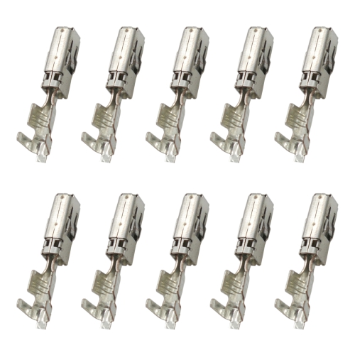 10x MCP 2,8 Kontakt Pin Stecker Crimp Buchse 1,50-2,50mm² TE TYCO AMP 1-968851-1