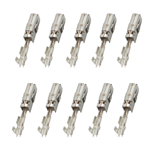 10x MCP 2,8 Kontakt Pin Stecker Crimp Buchse 0,50-1,00mm² TE TYCO AMP 1-968849-1