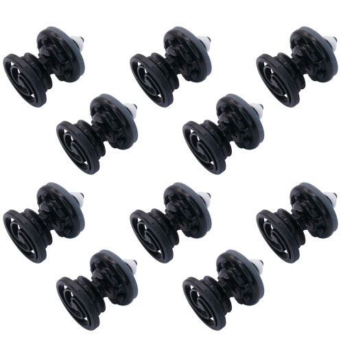 10x Türverkleidung Befestigung Clips kompatibel VW 7L6868243 Golf, Passat, etc.