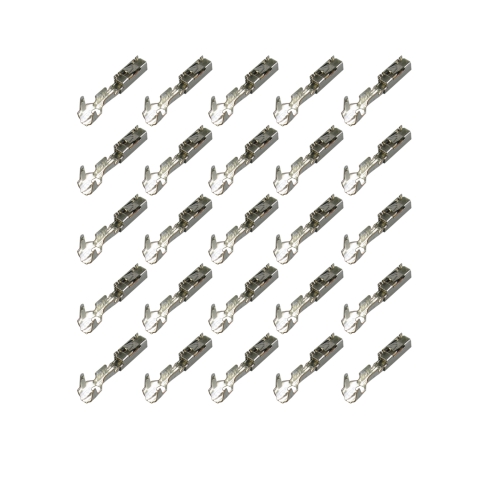 25x MQS Quadlock Buchse Stecker Crimp Kontakt 0,50²-0,75² gedichtet passt zu VW