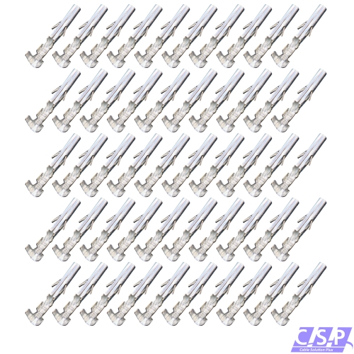 50x Kontakt Molex Buchse 39-00-0038. 39-00-0039 Mini-Fit Jr. AWG18-24 Crimp Pin 