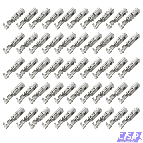 50x Sicma 2.8x0,8 Kontakt Buchse 1,00-2,50mm²  211CC3S2120 Female Terminal Crimp