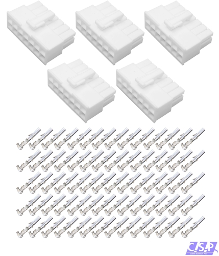 5x Set 14-pol Stecker Molex Mini-Fit Jr Buchse 39-01-2145, 5557-14-R, 39-00-0038