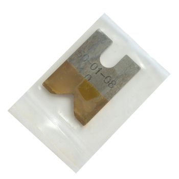 Abisoliermesser, V-Messer, V-Radiusmesser, R=1,00, für Komax, Gamma 311 / 333, Alpha 411 / 421 / 422 / 432
