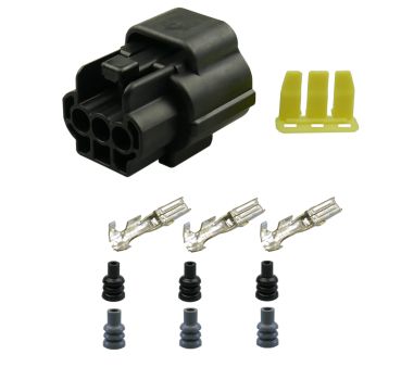 Econoseal 070 J Mark II Serie Buchsengehäuse 3-pol. LKW AUTO Motorrad Industrie