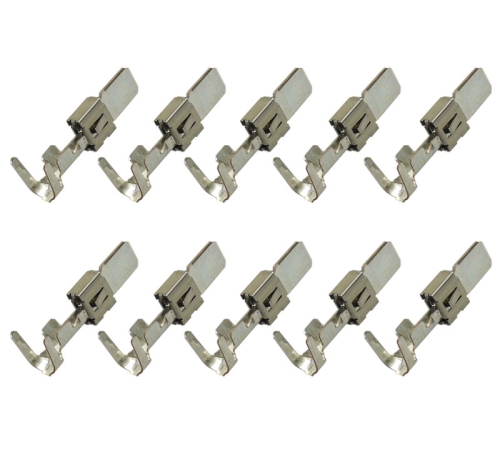 Flachstecker 5,8x0,8, Standard Power Timer MCP, Kontakt Pin, Stift, 1,00mm²-2,50mm², im 10er Set