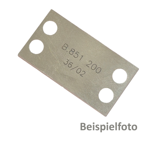 Messerführung, Messer, Untermesser, GHW, LEAR, 851200, Längsgeführte Werkzeuge, Längstransport, NEU, WKZ80