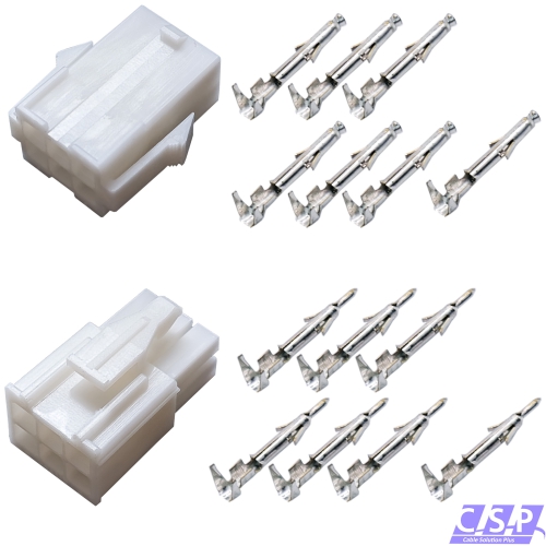 Mini Universal MATE-N-LOK Serie Stecker 6-polig Set Stift Buchse Steckverbinder