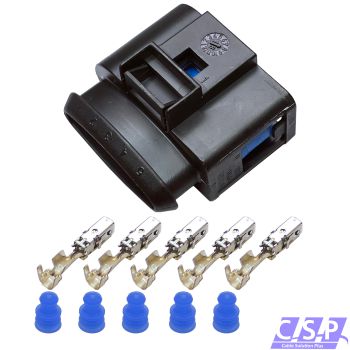 Reparatursatz 1J0973999A Stecker 5-pol Luftmassenmesser kompatibel mit AUDI VW SEAT SKODA