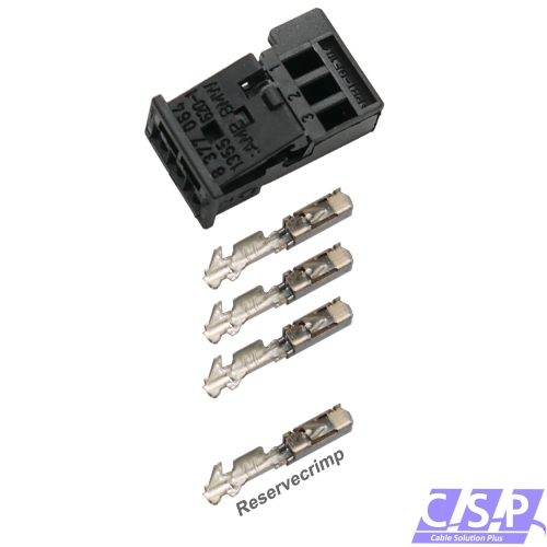 Reparatursatz MQS Stecker 3-polig 0,50²-0,75² passt zu BMW 8377064 / 8 377 064