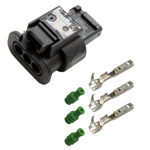 Reparatursatz Stecker 3-polig, MCON Steckverbinder VW 4H0973703 / 4H0 973 703