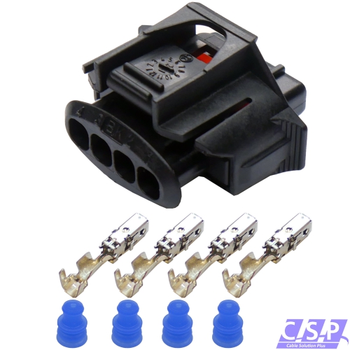 Reparatursatz Stecker 4-polig Luftmassenmesser Lambdasonde Drucksensor Opel Fiat Ford Renault