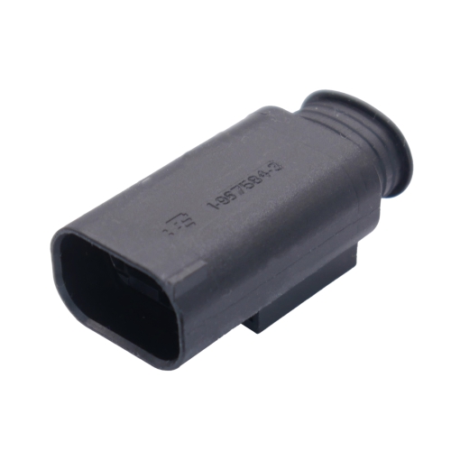 Preview: Reparaturset Stecker MQS 4-polig Buchse Stift 1-967584-3 passt zu VW 8E0971934