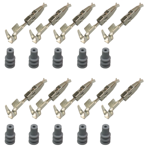 Set Kontakt Buchse Micro Timer, 0,50²-1,00² VW N 103 358.02 / Seal 357 972 740D
