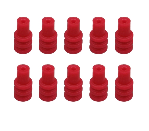 10x Set Micro Timer II gedichtet Buchse Kontakt Pin Seal  0,50mm² - 1,00mm² kompatibel mit VW 103358.02 N 103 358.02