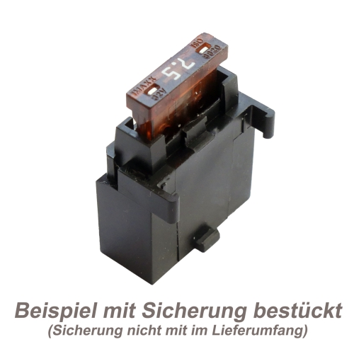 Set Sicherungshalter UNIVAL©   Deckel von MTA f. ATO Sicherung KFZ 1,50-2,50mm²