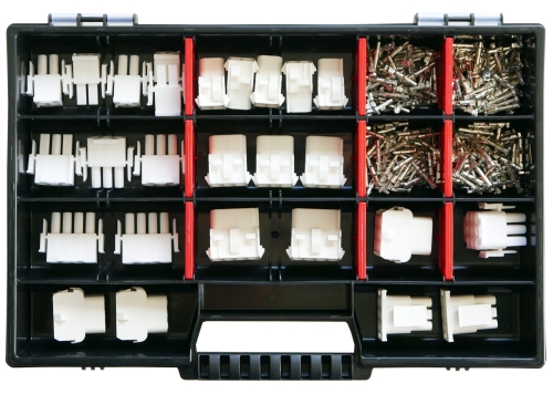 Sortiment Set Universal-Mate-N-Lok Stecker TYCO AMP in 2-, 3-, 4-, 6- u. 9 polig