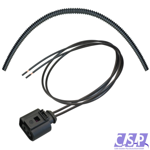 Reparatursatz Stecker Kabelsatz 2-polig für Seat Audi VW wie 1J0973722
