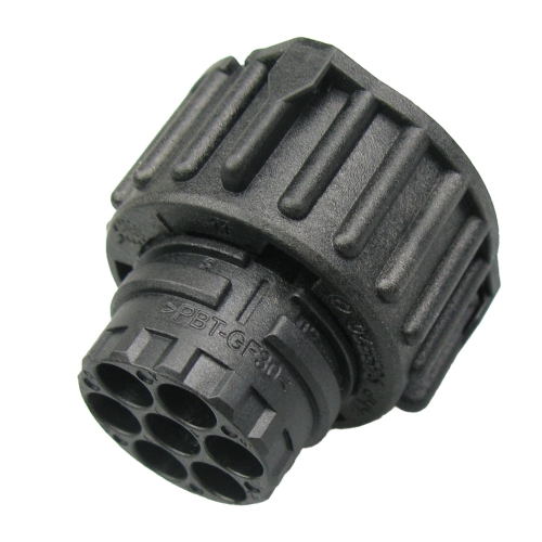 Stecker 7-polig rund Rückleuchte DIN passt zu Renault Master, Mascott, T K C D