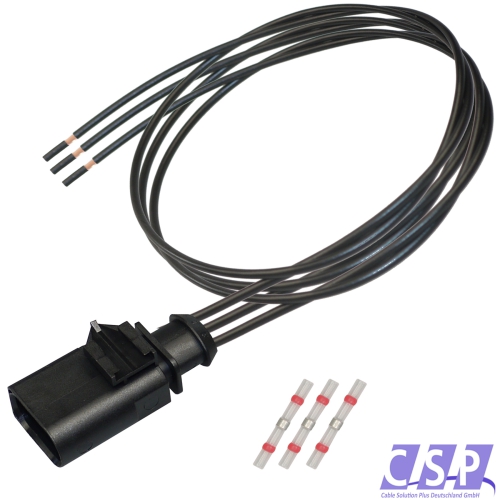 Reparatursatz Kabelsatz Stecker 3-pol. passt zu VW AUDI 1J0973803 1J0 973 803