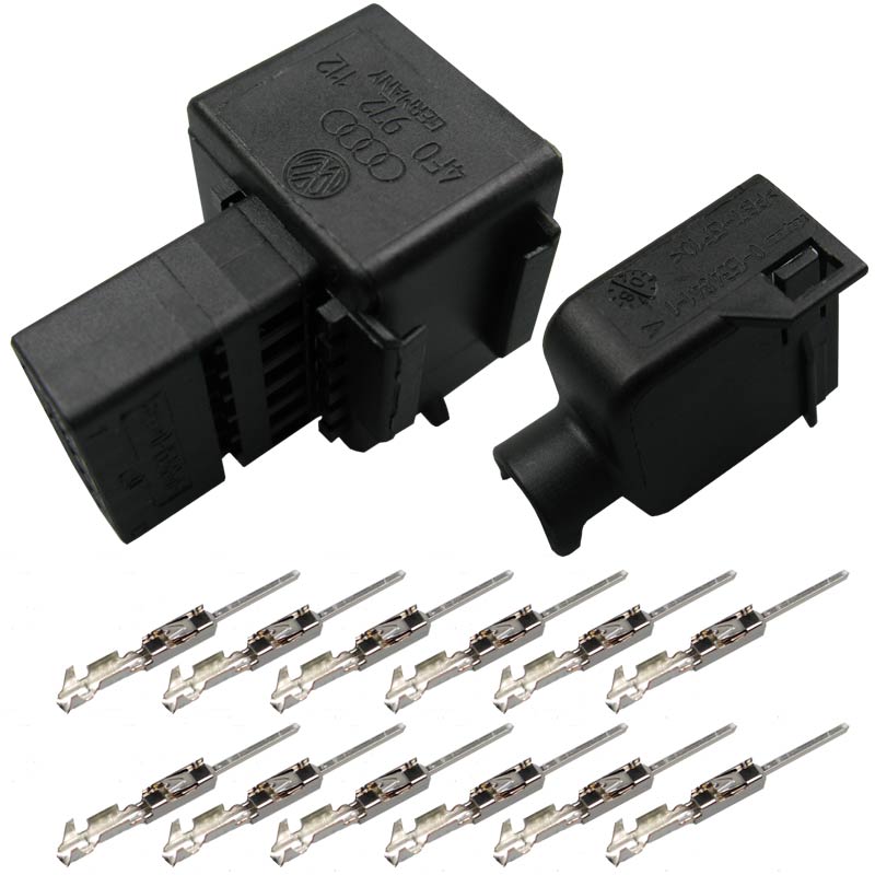 Autoelektrik24 Vw Reparatursatz 4f0 972 112 Mqs Steckverbinder Stift Gehause