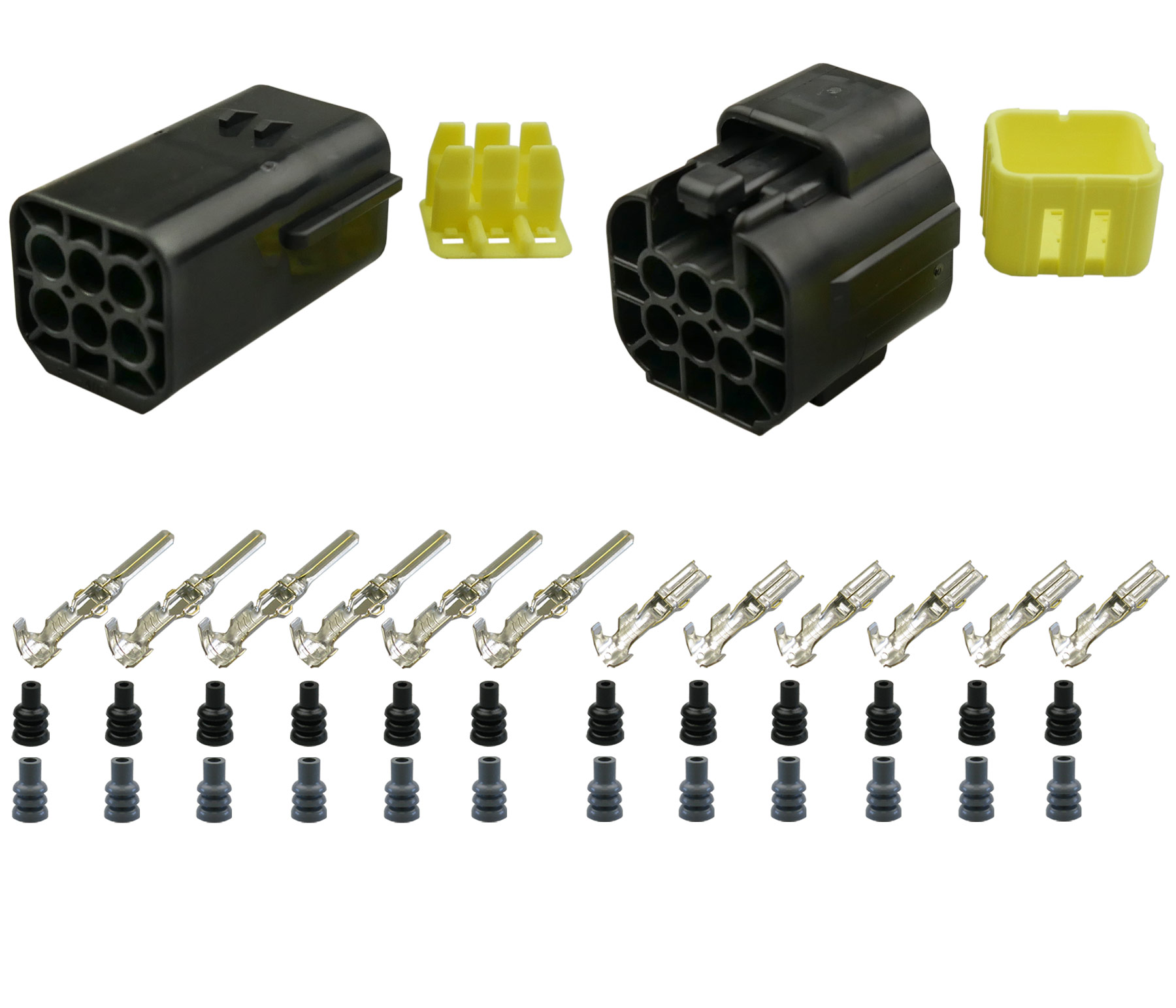 5 Sätze Stecker Und Buchse 2 Polig 6,3 Mm Stecker Buchse Stecker Automotive  Electrical DJ70232Y 6.3 11/21 Von 7,55 €