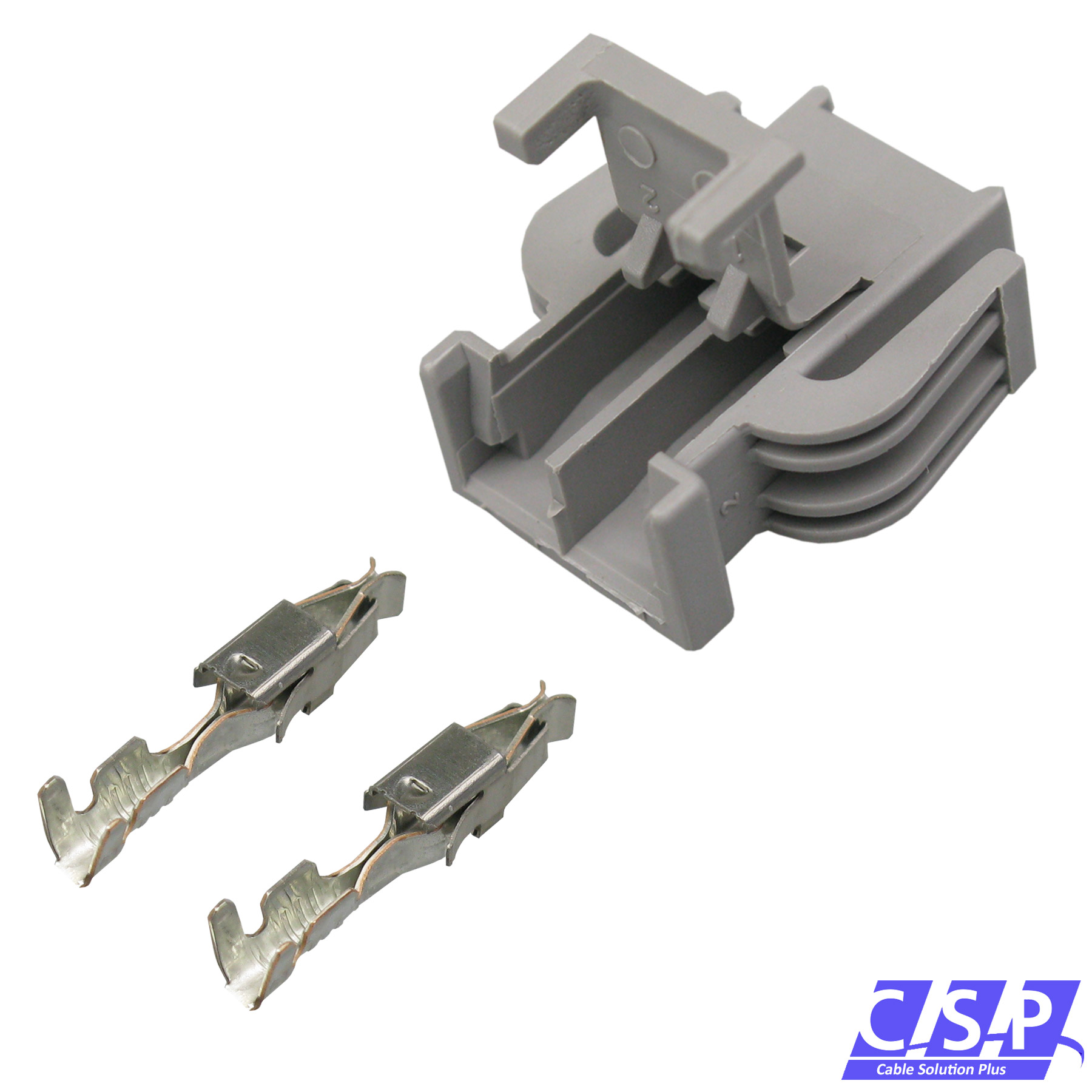 Autoelektrik24 - Reparatursatz, Steckverbinder, Stecker, 2-polig