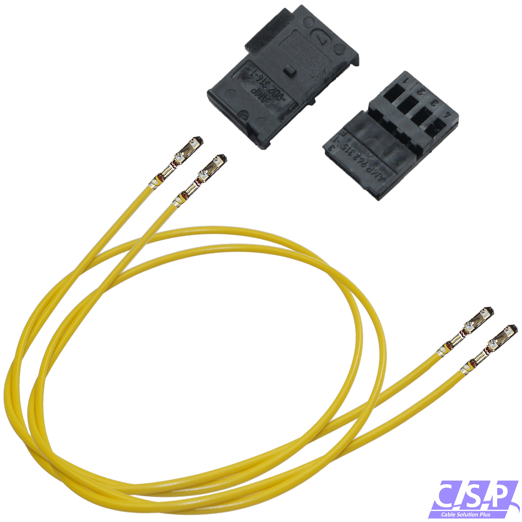 Reparaturset Kabel MQS Stecker 4-polig 0,50mm²passt zu BMW 1387170 / 1 387  170