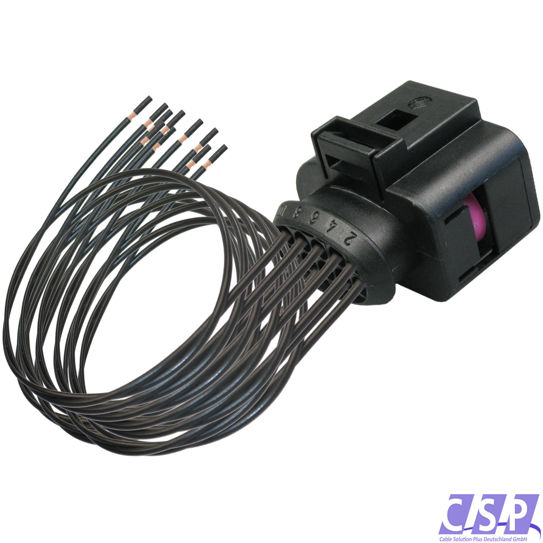 Stecker 10-polig Reparatursatz für VW 1J0973735 1J0973835 Steckverbindung Kabel 