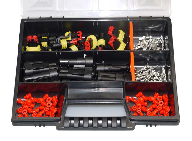 Connettore Superseal 5 PIN POLI VIE AMP Tyco Fiat Fire - Foto 6