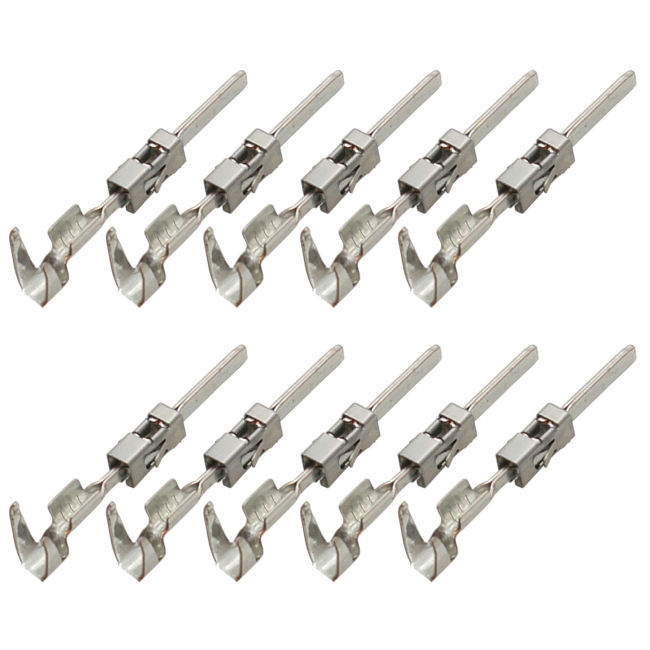 10x Micro Timer II gedichtet Stift Kontakt Pin 0,20mm² - 0,50mm² kompatibel mit VW 103360.03 N 103 360.03