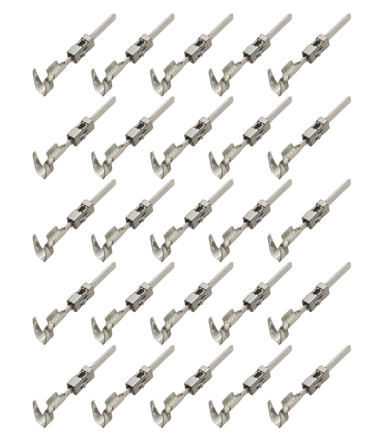 25x Micro Timer II gedichtet Stift Kontakt Pin 0,20mm² - 0,50mm² kompatibel mit VW 103360.03 N 103 360.03
