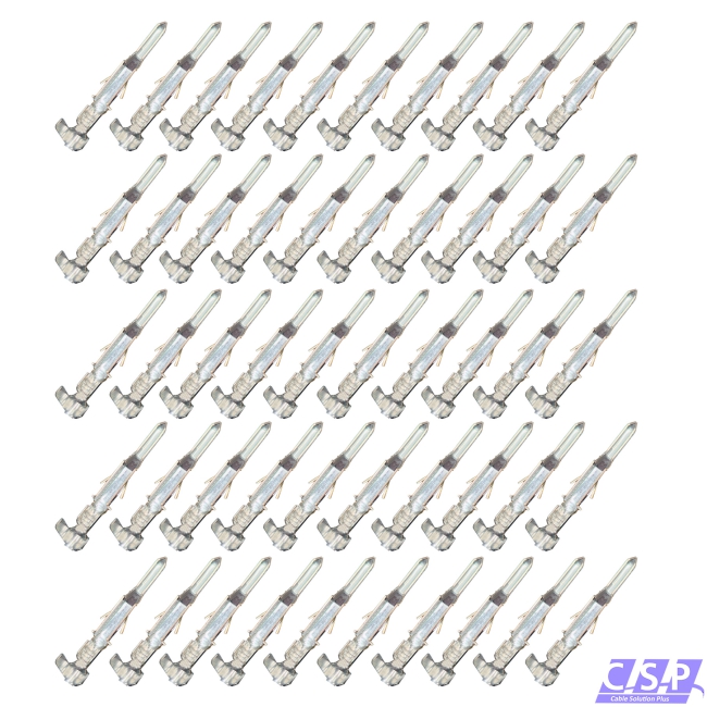 50x Kontakt Molex Stift 39-00-0040. 39-00-0041 Mini-Fit Jr. AWG18-24 Crimp Pin