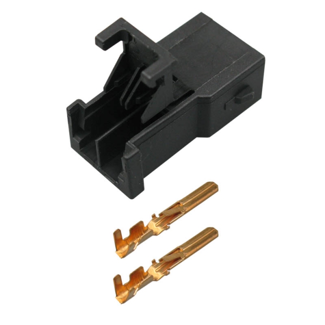 893 971 992, 2-polig, Reparatursatz, Stiftgehäuse, mit 2,8 Timer Kontakten für VW AUDI