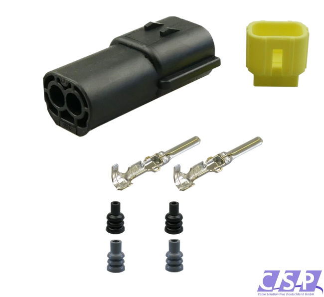 Econoseal 070 J Mark II Serie Stiftgehäuse 2-pol. LKW AUTO Motorrad Industrie