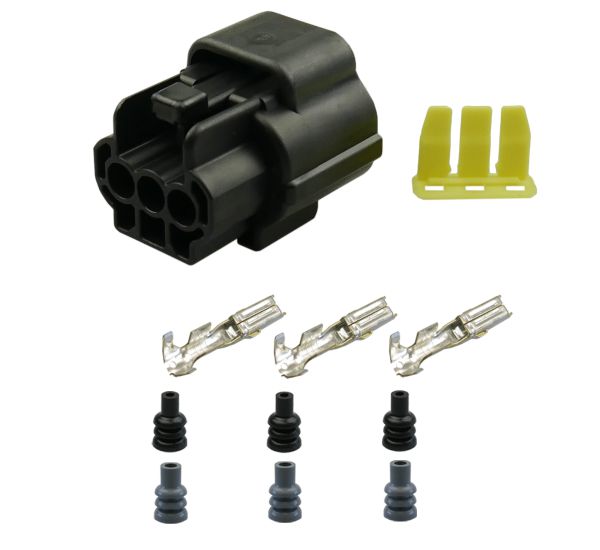 Econoseal 070 J Mark II Serie Buchsengehäuse 3-pol. LKW AUTO Motorrad Industrie