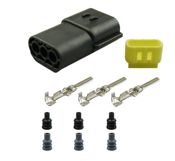 Econoseal 070 J Mark II Serie Stiftgehäuse 3-pol. LKW AUTO Motorrad Industrie