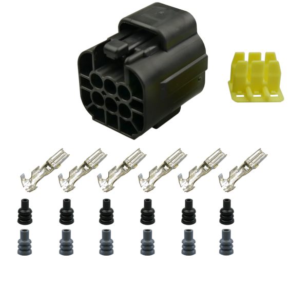 Econoseal 070 J Mark II Serie Buchsengehäuse 6-pol. LKW AUTO Motorrad Industrie