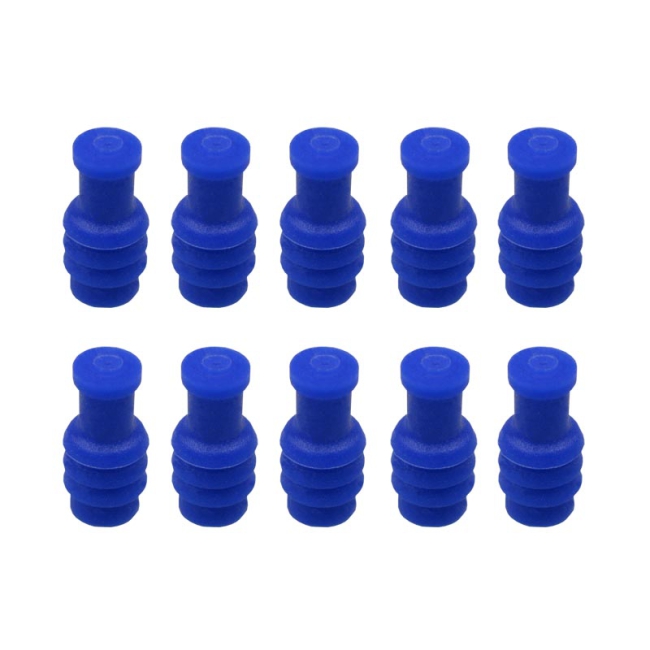 MQS Blindstopfen, Seal, blau, f. Kammer Ø 3,45mm, im 10er Set