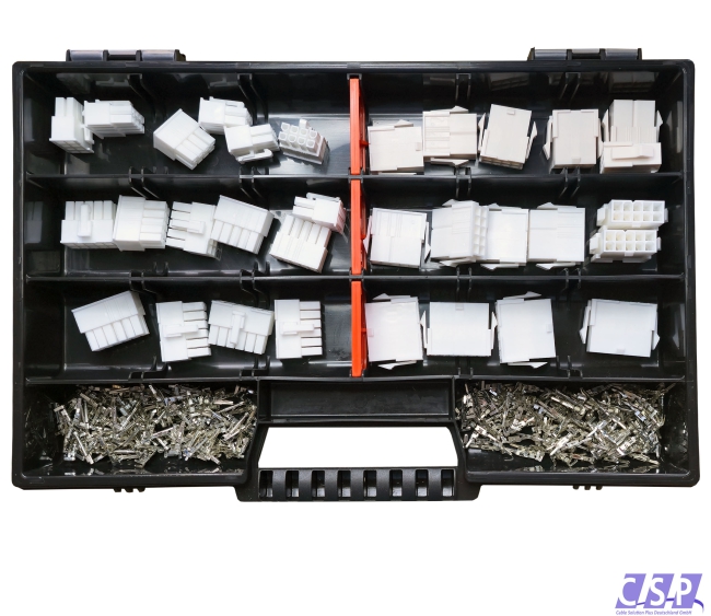 Molex Mini-Fit Stecker Set Sortiment in 8-, 10, 12-pol, Kontakte, z.B. Licht LED